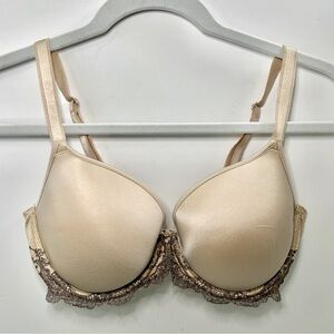 Wacoal Cream Lace Adjustable Strap Bra 36D